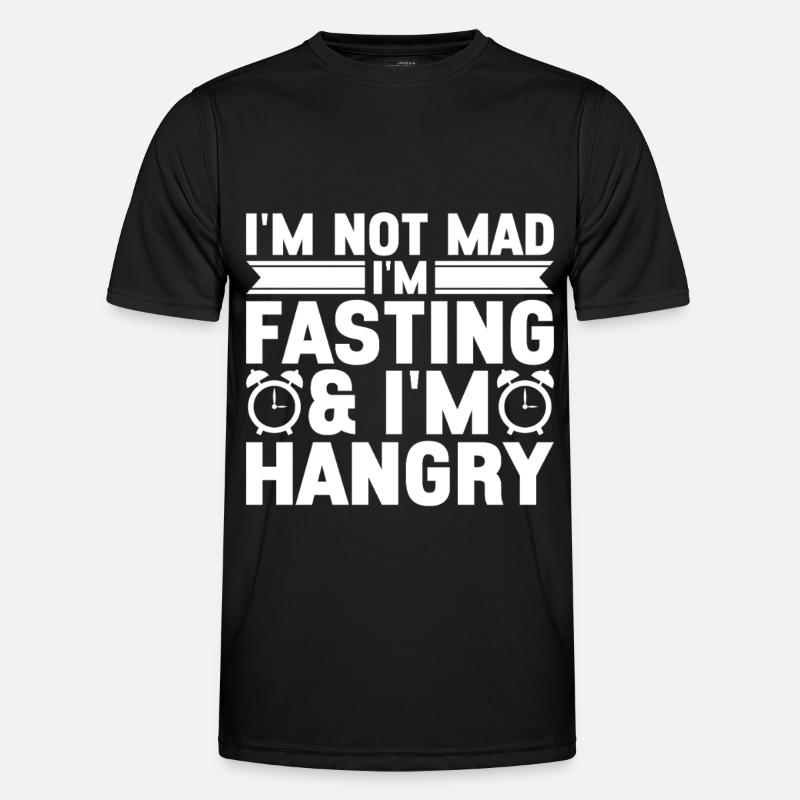 Intermittent fasting Intermittent fasting - Men's Functional T-Shirt - black