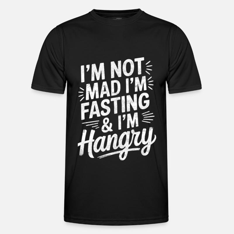 Intermittent fasting Intermittent fasting - Men's Functional T-Shirt - black