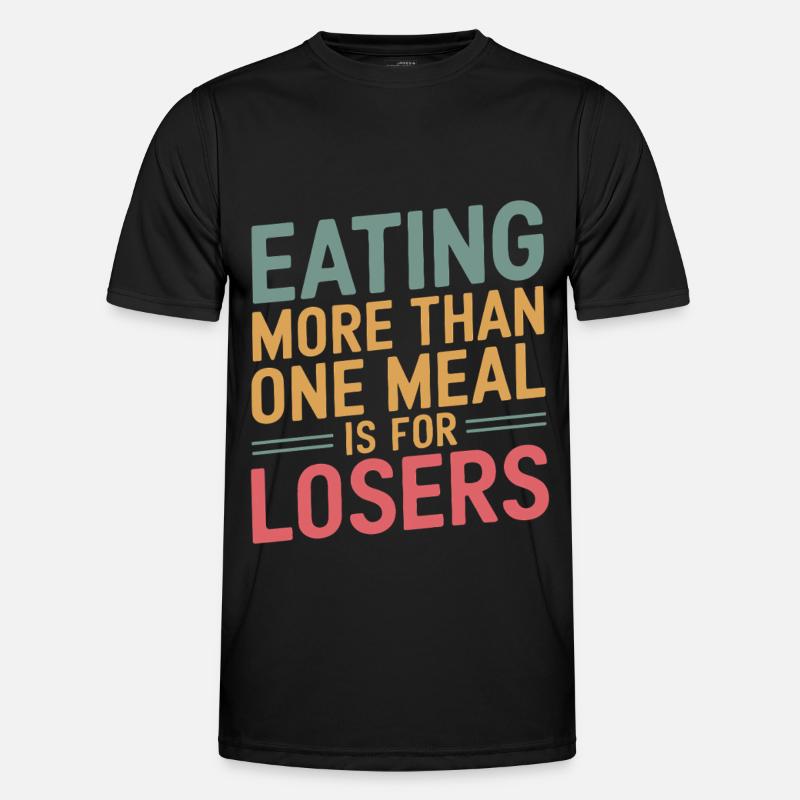 Intermittent fasting Intermittent fasting - Men's Functional T-Shirt - black