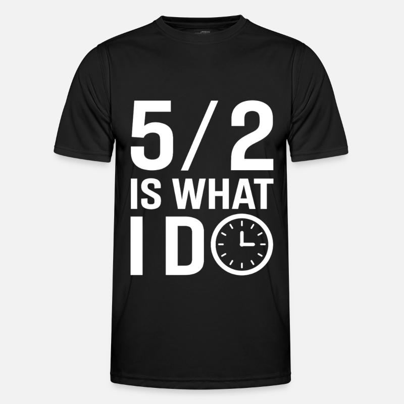 Intermittent fasting Intermittent fasting - Men's Functional T-Shirt - black