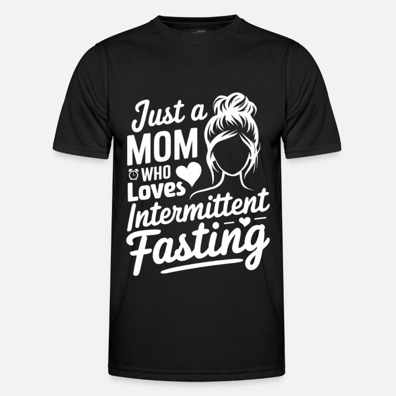 Intermittent fasting Intermittent fasting - Men's Functional T-Shirt - black