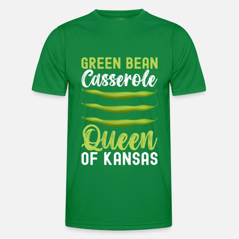 Casserole de haricots verts T-shirt sport Homme