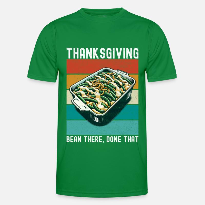 Casserole de haricots verts T-shirt sport Homme