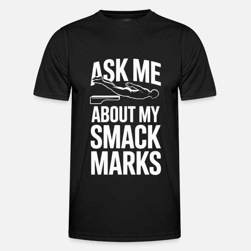 Diving diving board - Men's Functional T-Shirt - black