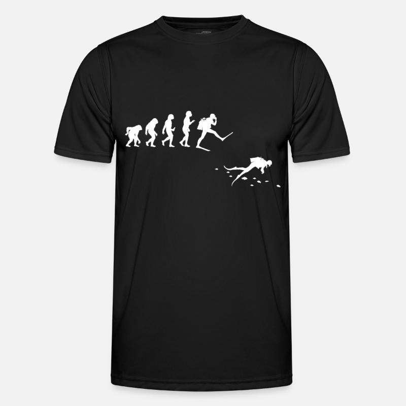 Plongée Évolution Plongée Plongée - T-shirt sport Homme - noir
