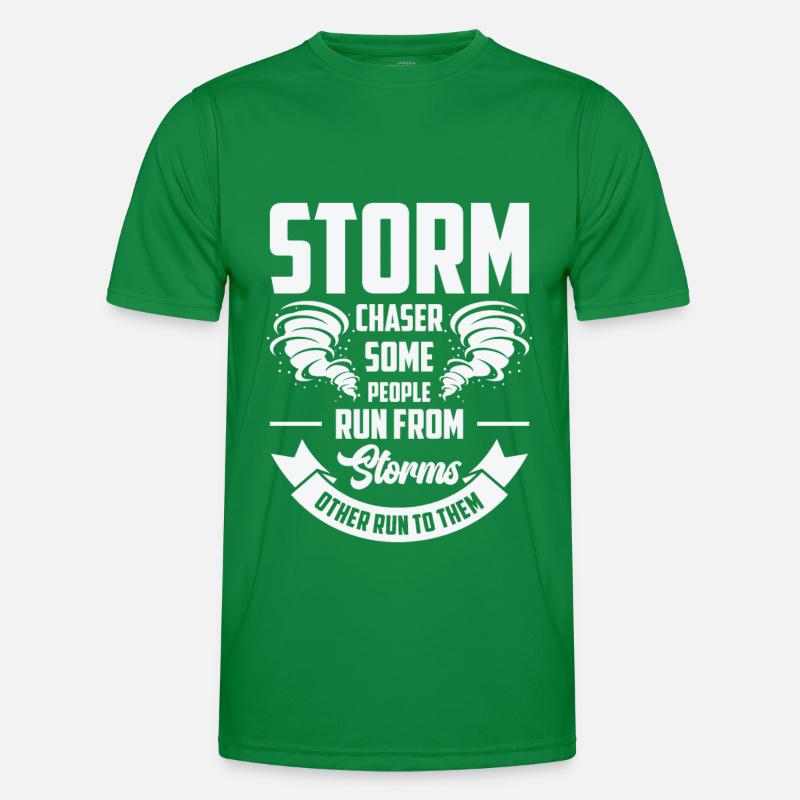 Storm Hunter Tornados Storm Chaser Gift Men's Functional T-Shirt