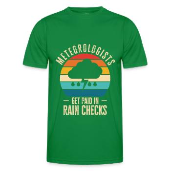 Storm Hunter Tornados Storm Chaser Cadeau - T-shirt sport Homme - vert - Devant - AI Model Male 178 dark (178cm)