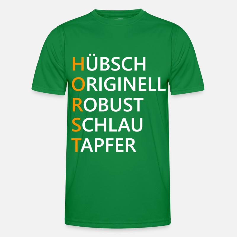 Horst Name Geschenk Männer Funktions-T-Shirt