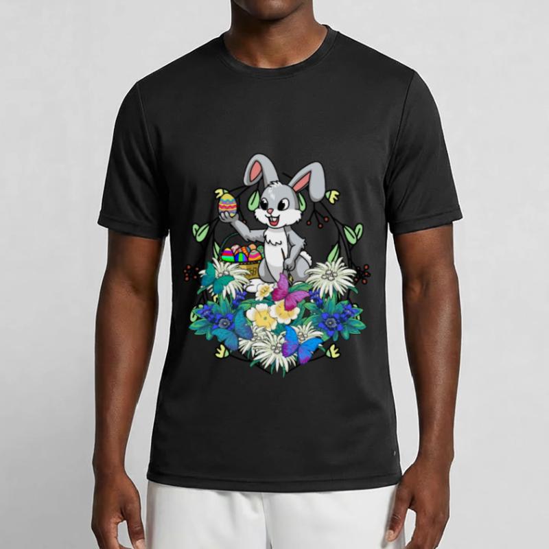 Early Spring Easter Eggs Easter Brush Easter Men's Functional T-Shirt