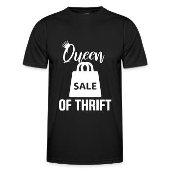 Magasin d’occasion Eco Hipster d’occasion - T-shirt sport Homme - noir - Devant - AI Model Male 178 dark (178cm)