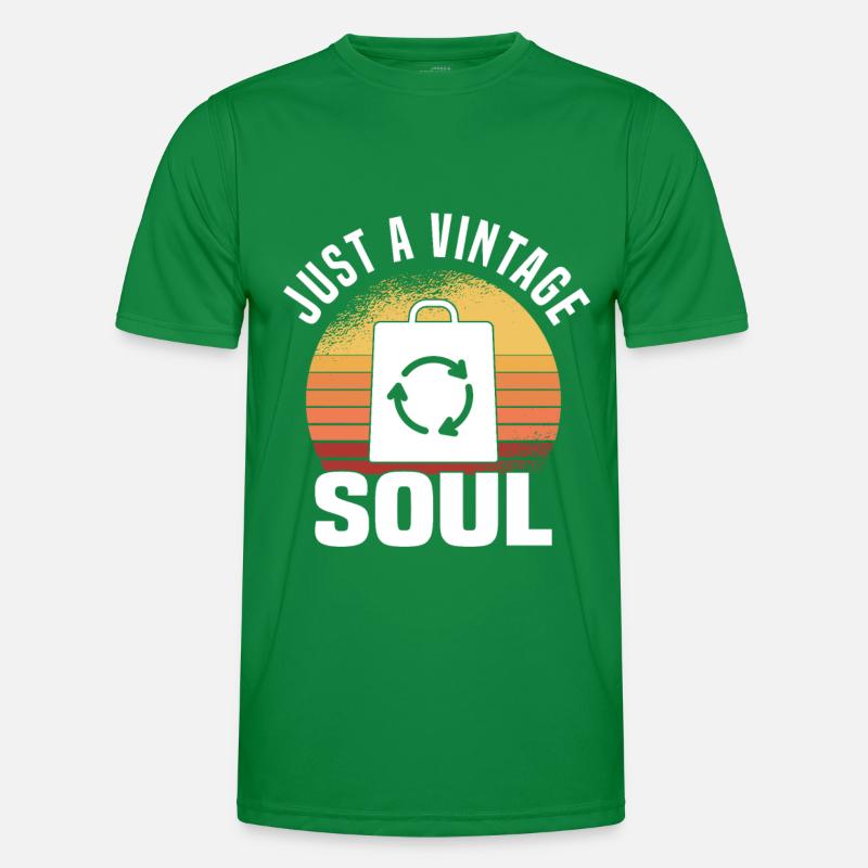 Secondhandladen Secondhand Öko Hipster Gebraucht Männer Funktions-T-Shirt