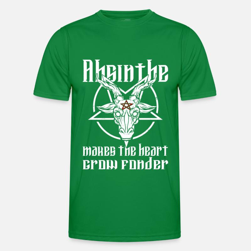 Satan Beelzebub Devil Gothic Pentagram Mystical Men's Functional T-Shirt