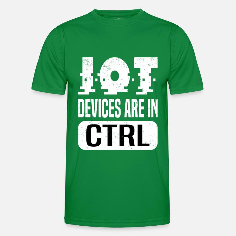 Internet Des Objets IOT Programmeur Admin IT T-shirt sport Homme