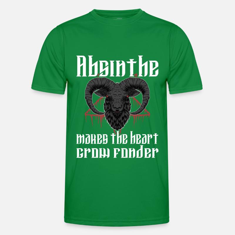 Satan Beelzebub Devil Gothic Pentagram Mystical Men's Functional T-Shirt