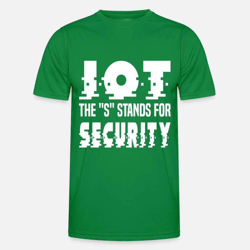 Internet Of Things IOT Programmierer Admin IT Männer Funktions-T-Shirt
