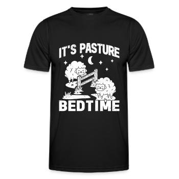Farmer Farmer Lamb Farmer Sleep Country Egg Sheep - Men's Functional T-Shirt - black - Front - AI Model Male 178 dark (178cm)