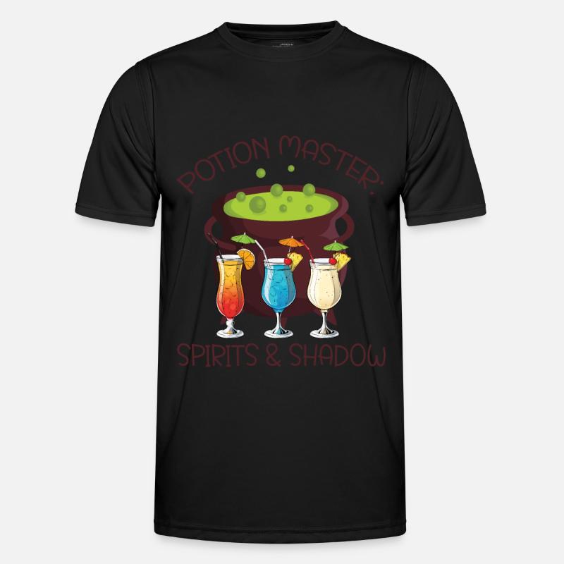 Potion Master: Ghosts & Shadows Halloween Men's Functional T-Shirt