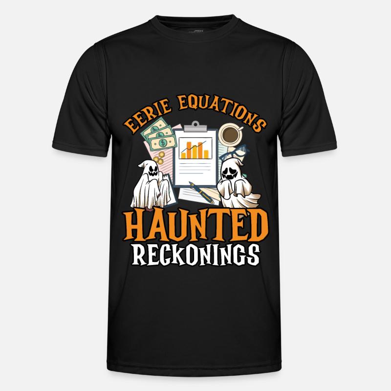 Uncanny equations Spooky calculations Men's Functional T-Shirt