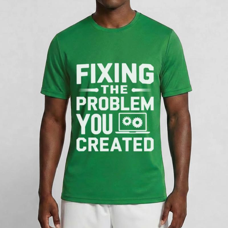 Administrator Support Nerd Computer Tech Männer Funktions-T-Shirt