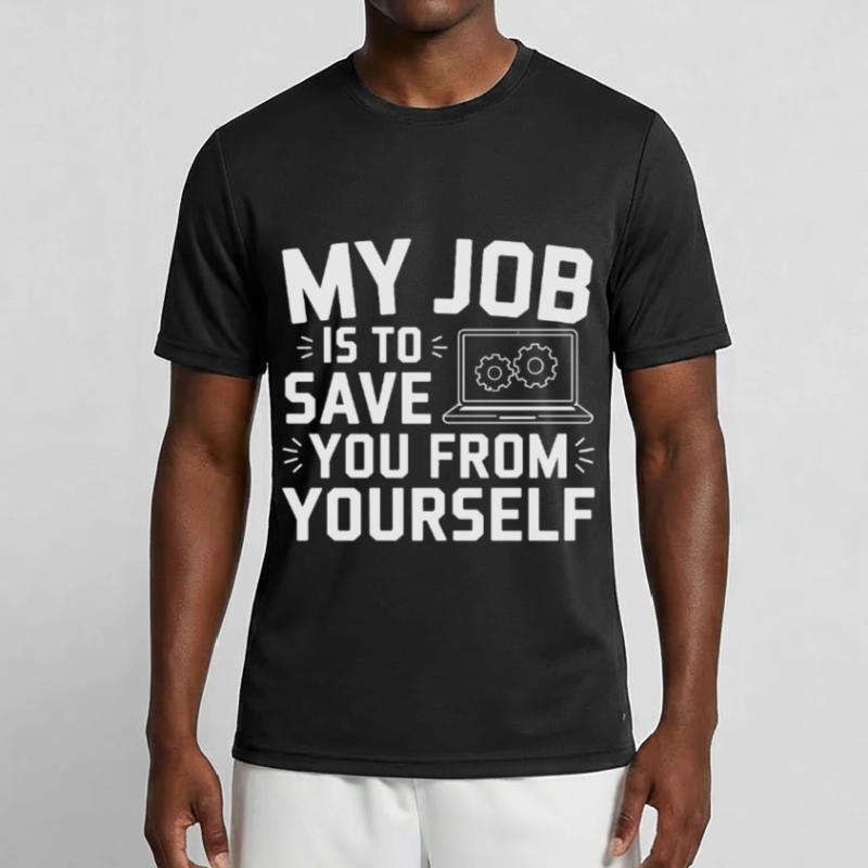 Administrator Support Nerd Computer Tech Men's Functional T-Shirt