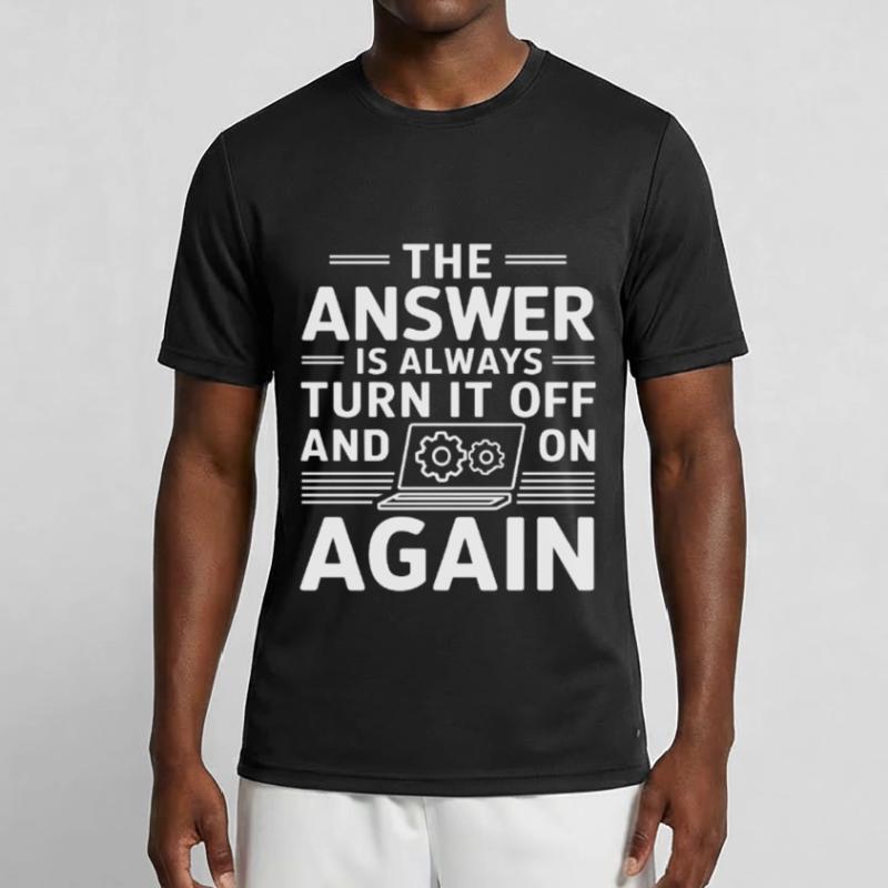 Administrator Support Nerd Computer Tech Men's Functional T-Shirt