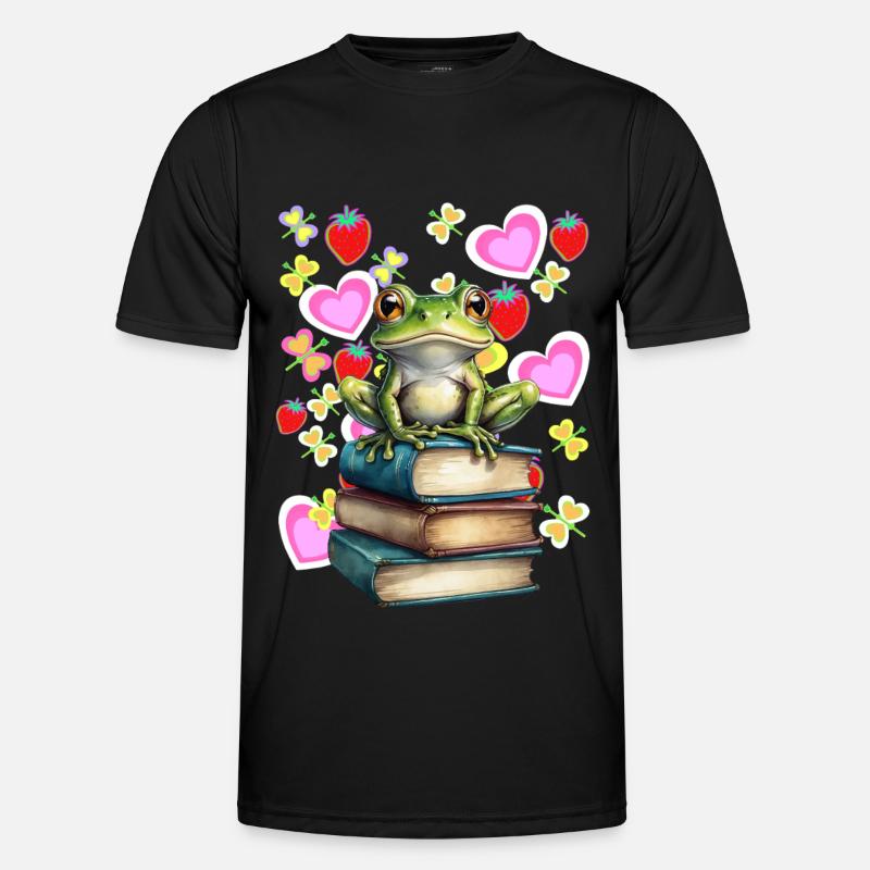 Frog Frogs Toad - Men's Functional T-Shirt - black