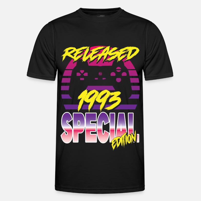 Released 1993 Special Edition Männer Funktions-T-Shirt
