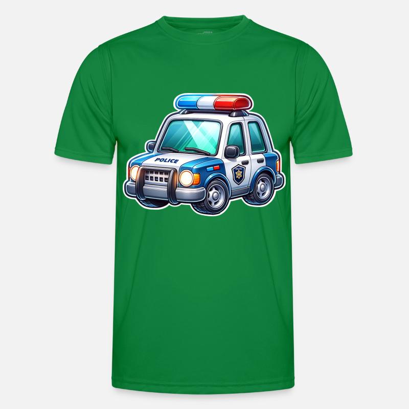 Polizei Männer Funktions-T-Shirt