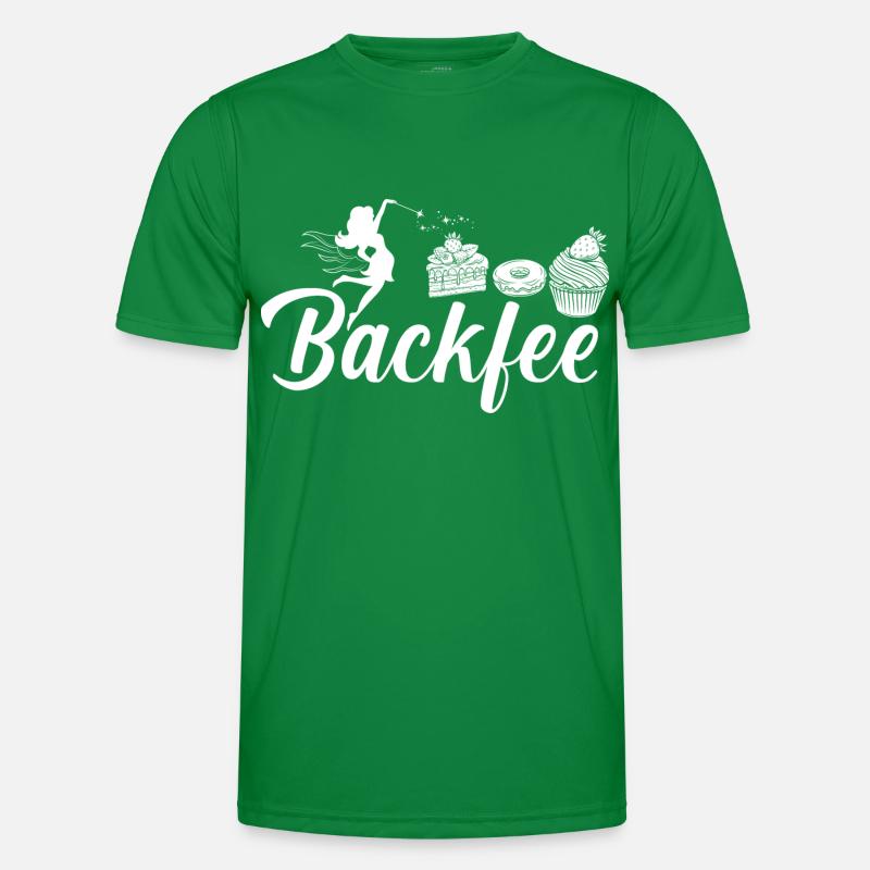 Backfee Hobbybäcker Bäckerin Backen Cupcake Muffin Männer Funktions-T-Shirt