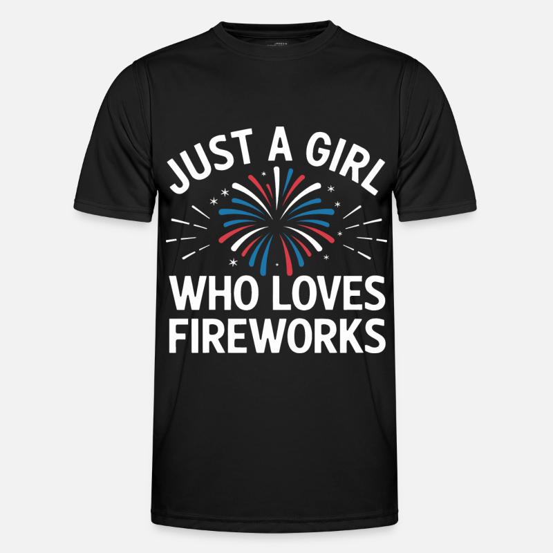 Pyrotechnics Fireworks Pyrotechnics - Men's Functional T-Shirt - black