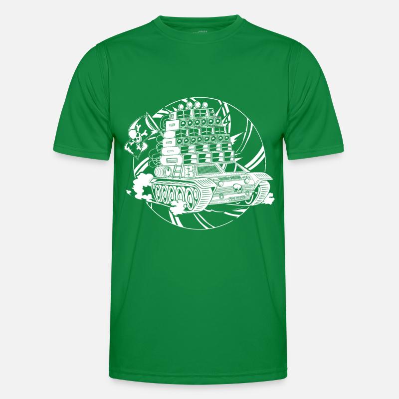 Tekno Nomads Pirate Sound System Men's Functional T-Shirt