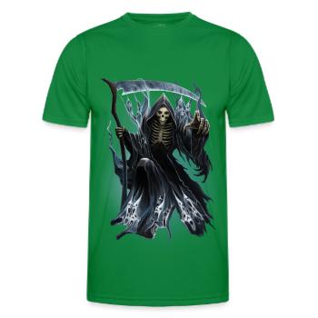 Spirit Reaper - Men's Functional T-Shirt - kelly green - Front - AI Model Male 178 dark (178cm)