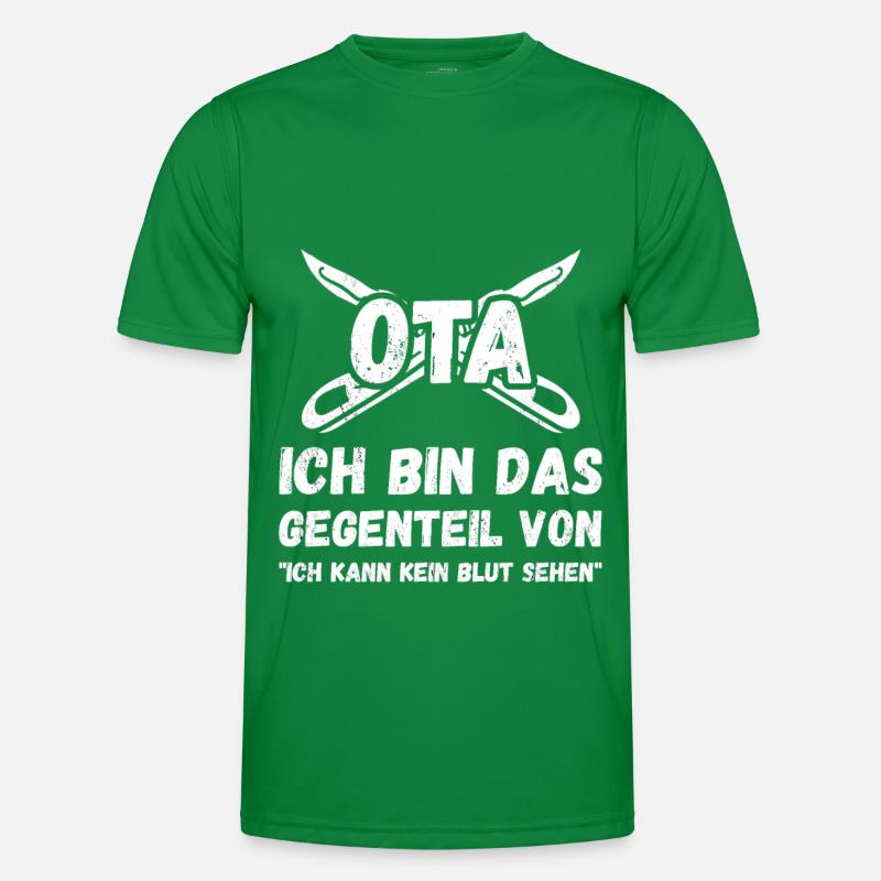 OTA Operationstechnischer Assistent Männer Funktions-T-Shirt