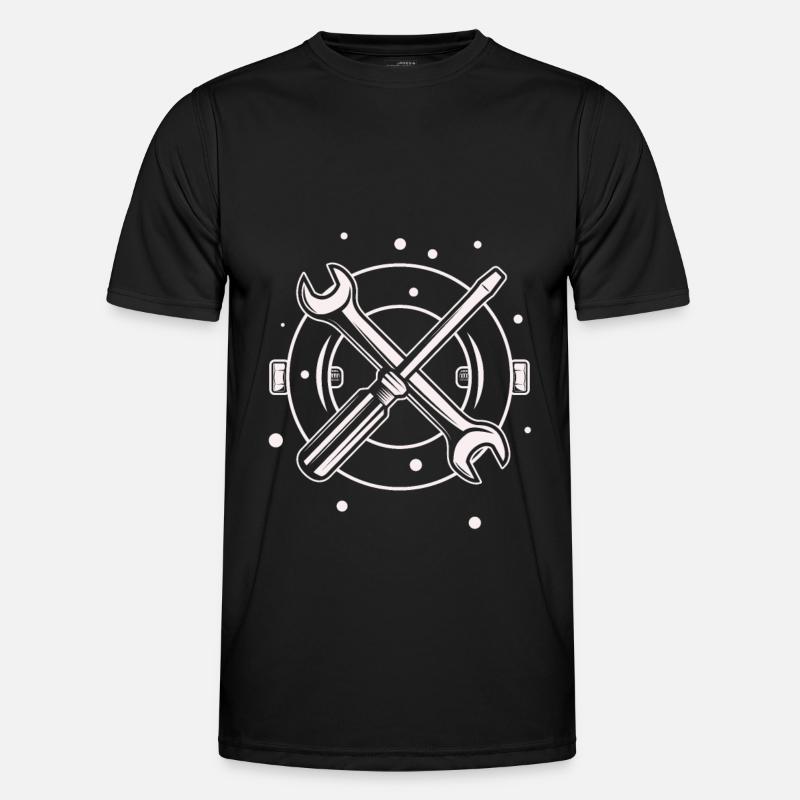 Tool - Screwdriver Screwdriver Hobbyist - Men's Functional T-Shirt - black