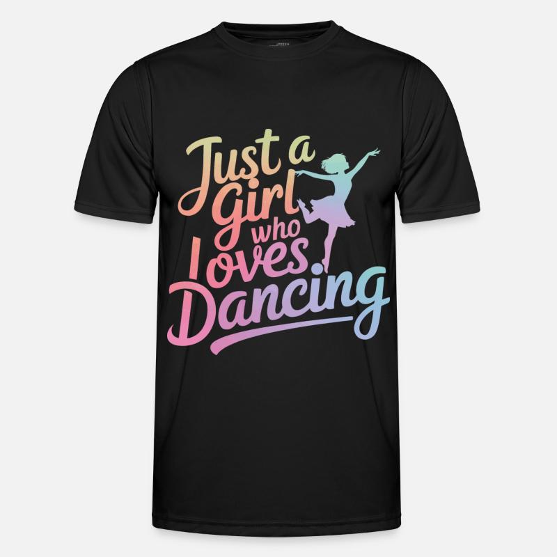 Dancing Dancers Dancing - Men's Functional T-Shirt - black