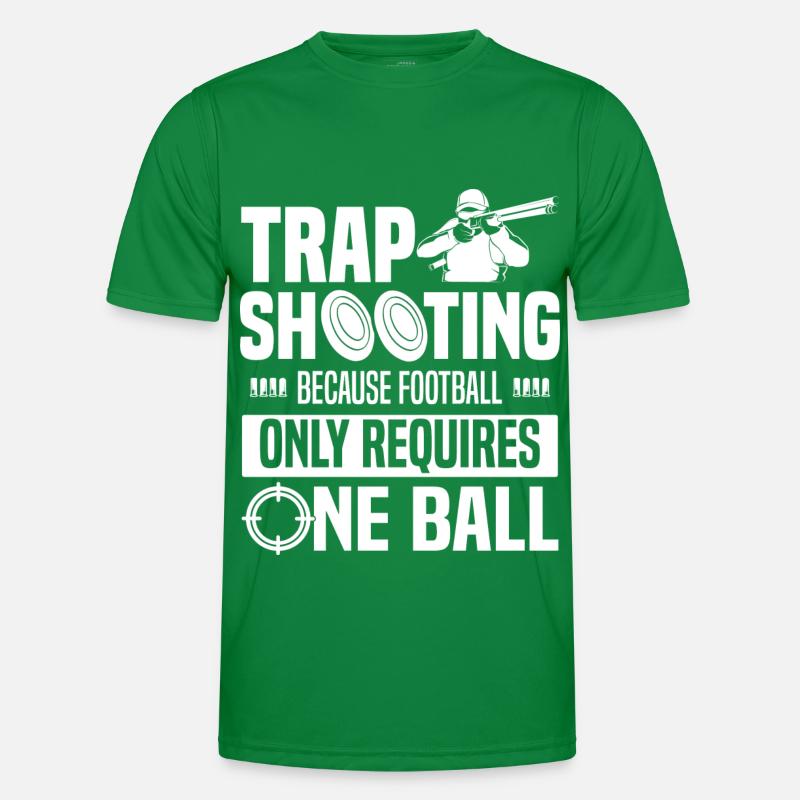 Trapschießen Männer Funktions-T-Shirt