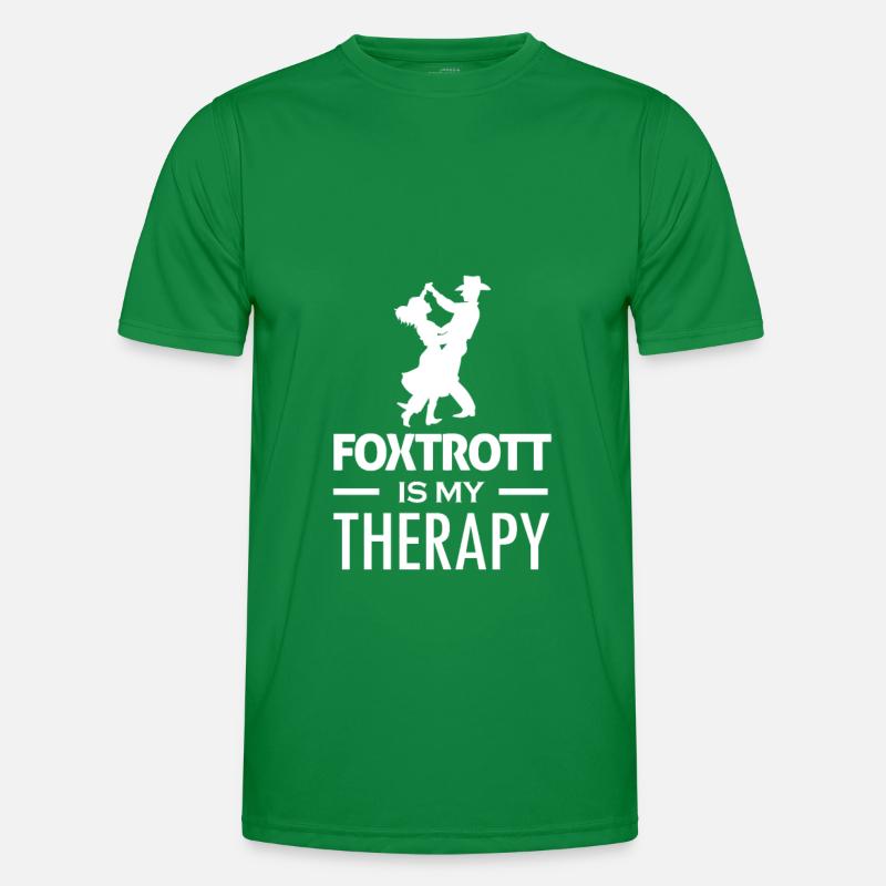 Foxtrot Dance Therapy Dancing Dancer Men's Functional T-Shirt