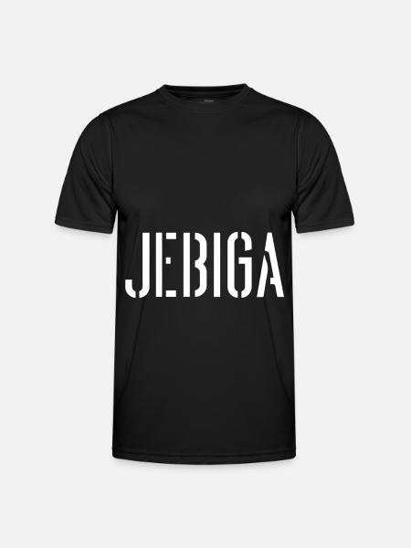 Serbe Jebiga Serbie Serbes - T-shirt sport Homme - noir