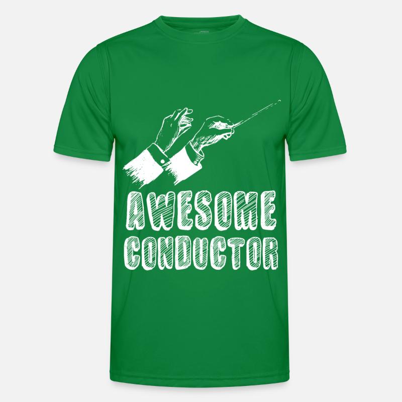 Awesome Dirigent Dirigentenstab beim dirigieren Männer Funktions-T-Shirt