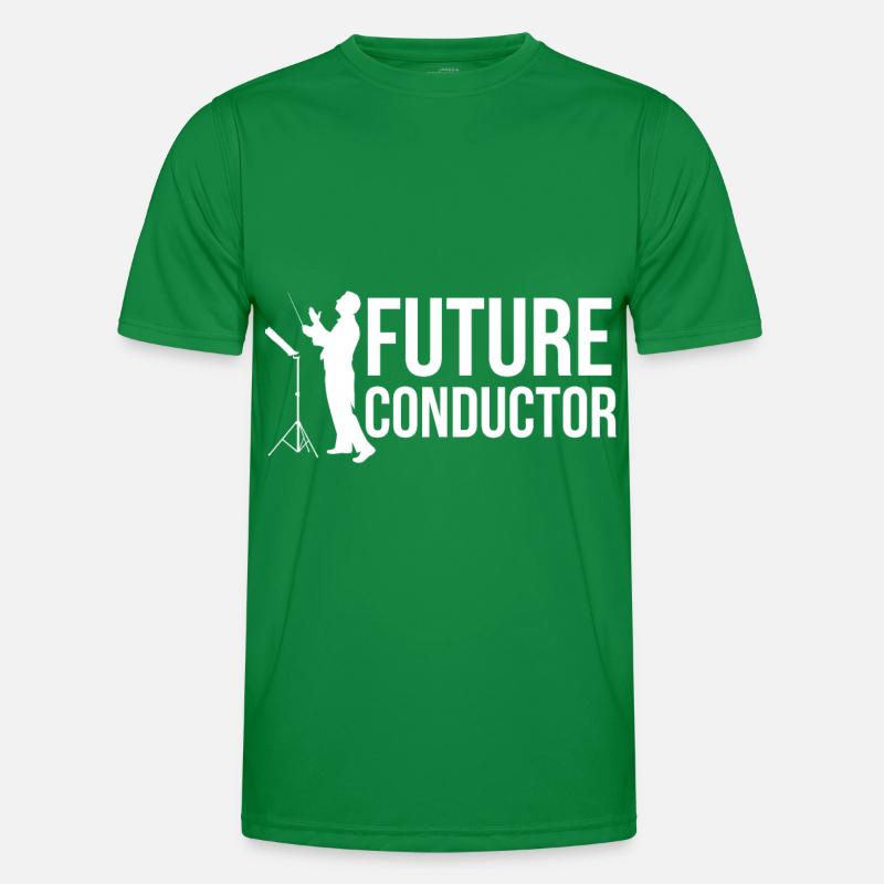 Zukünftiger Dirigent beim Dirigieren Männer Funktions-T-Shirt