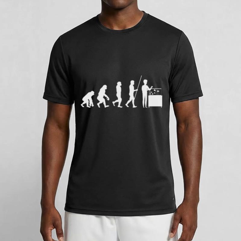 Cadeau d'aquarium d'évolution T-shirt sport Homme
