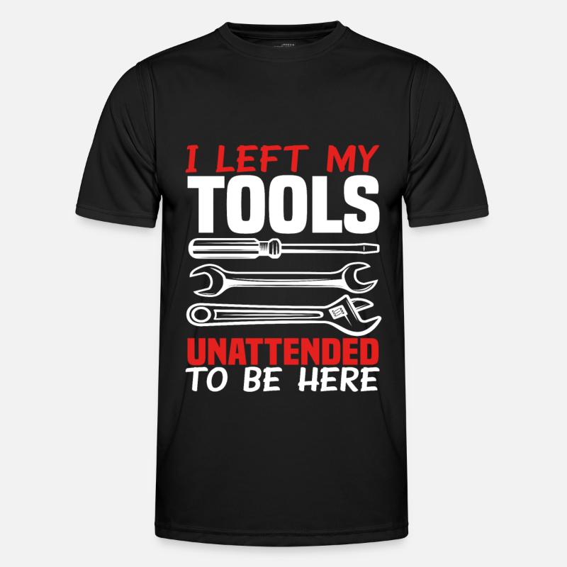 Car Mechanic Tools - Men's Functional T-Shirt - black