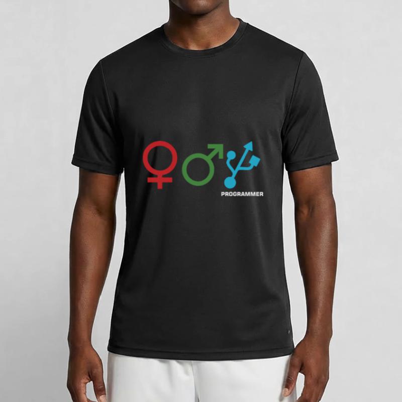 Programmation des codes de déchiffrement Technicien en informatique T-shirt sport Homme