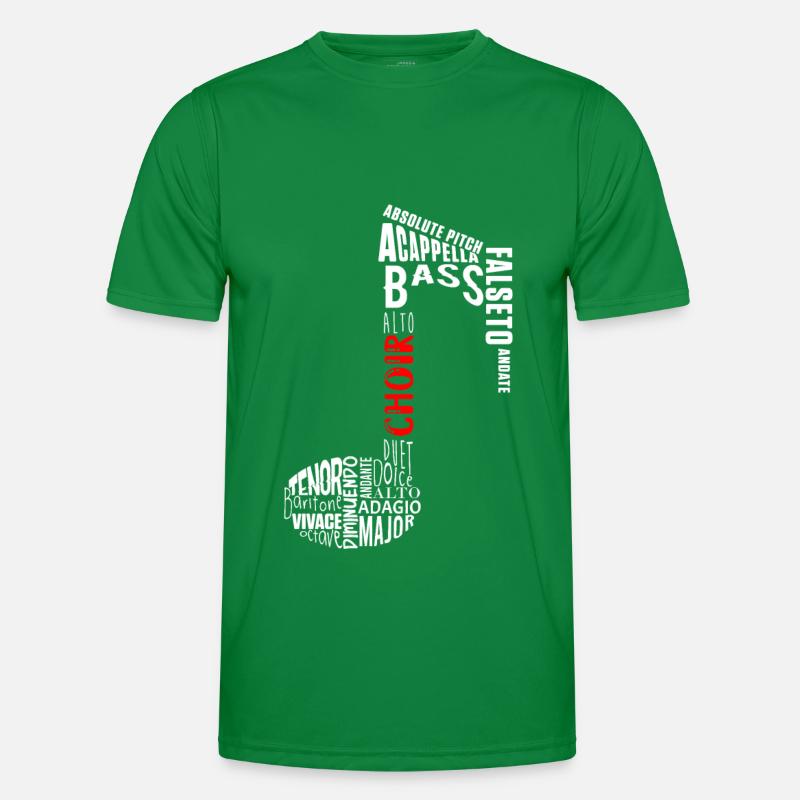 Chor Chor Musik Dirigent Chor Sänger Geschenk Männer Funktions-T-Shirt