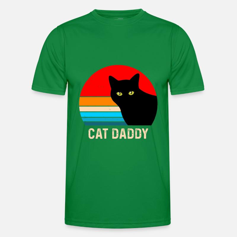 Cat Daddy Männer Funktions-T-Shirt