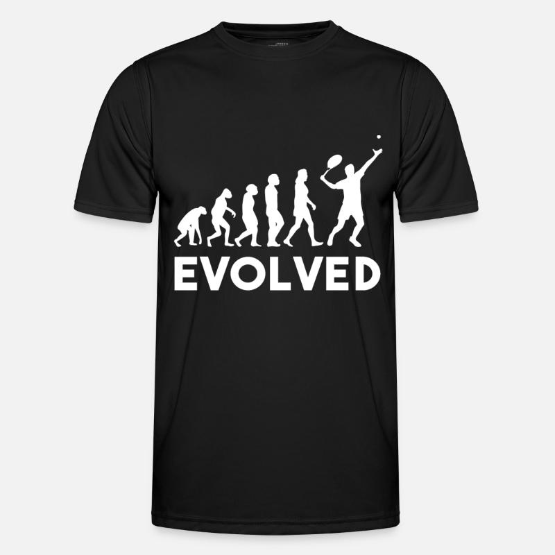 Tennis Evolution - Men's Functional T-Shirt - black