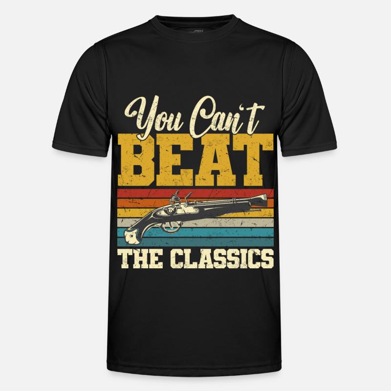 Muzzle Loader - Männer Funktions-T-Shirt - Schwarz