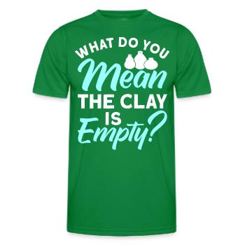 Töpfern Töpfer Töpferei Pottery - Männer Funktions-T-Shirt - Kelly Green - Vorne - AI Model Male 178 dark (178cm)