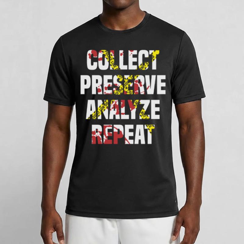 Forensic Scientist Forensic Forensic Science Men's Functional T-Shirt