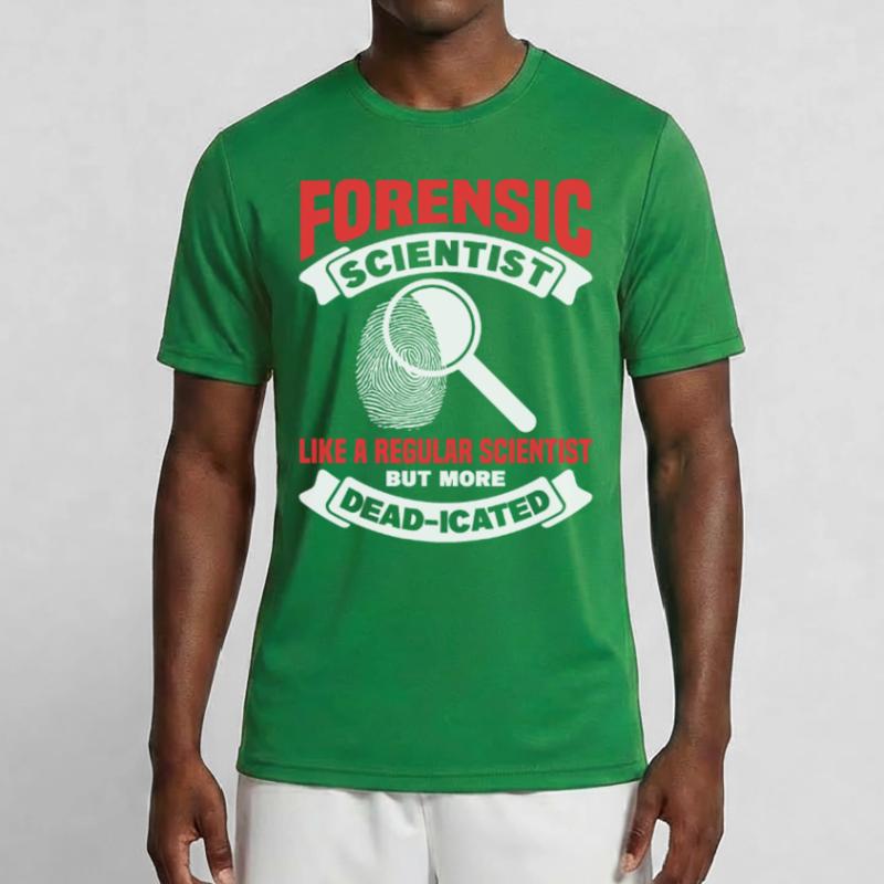 Forensic Scientist Forensic Forensic Science Men's Functional T-Shirt